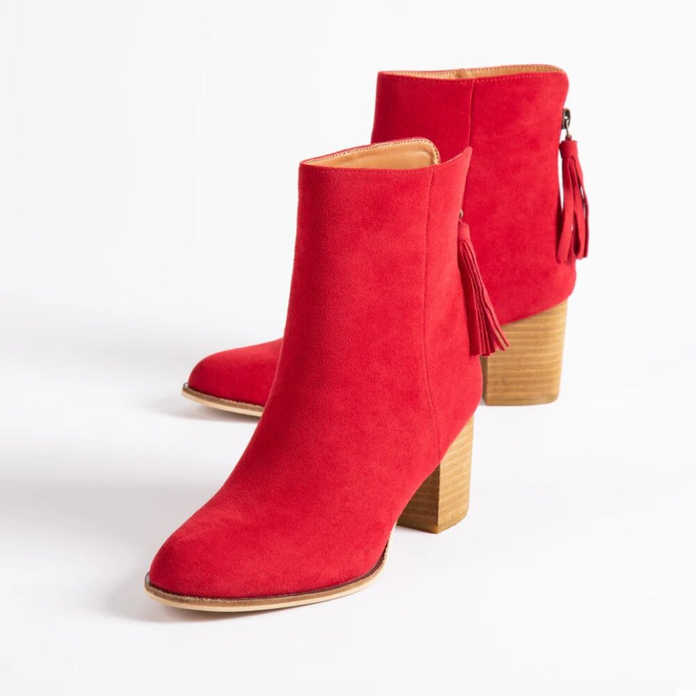 CORKYS BOUJEE RED BOOTIE